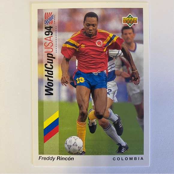 RARE FREDDY RINCON ROOKIE WORLD CUP CARD. MINT! - Picture 1 of 2